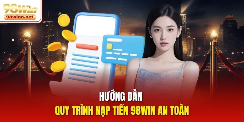 Hướng dẫn quy trình nạp tiền 98WIN an toàn