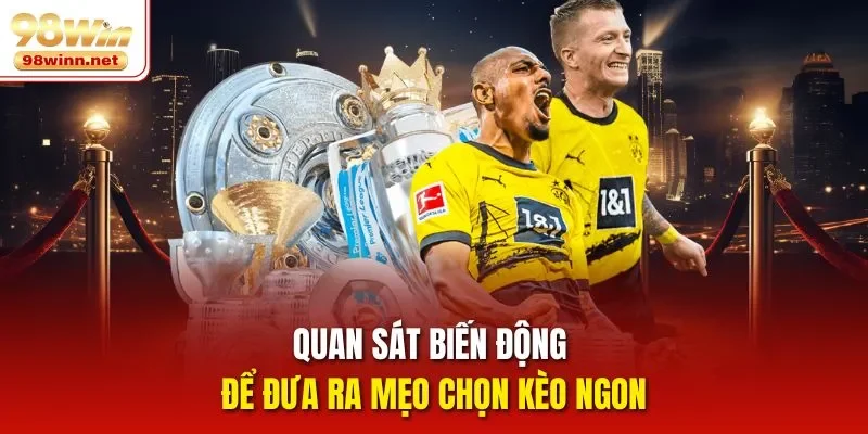 Quan sát biến động để đưa ra mẹo chọn kèo ngon